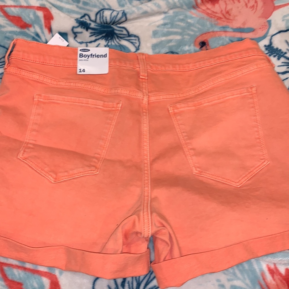 Orange Old Navy Denim Shorts - Picture 4 of 4